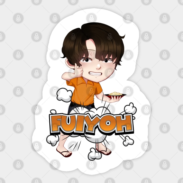 Uncle Roger Approves Fried Rice Fuiyoh Sticker by Anime Access